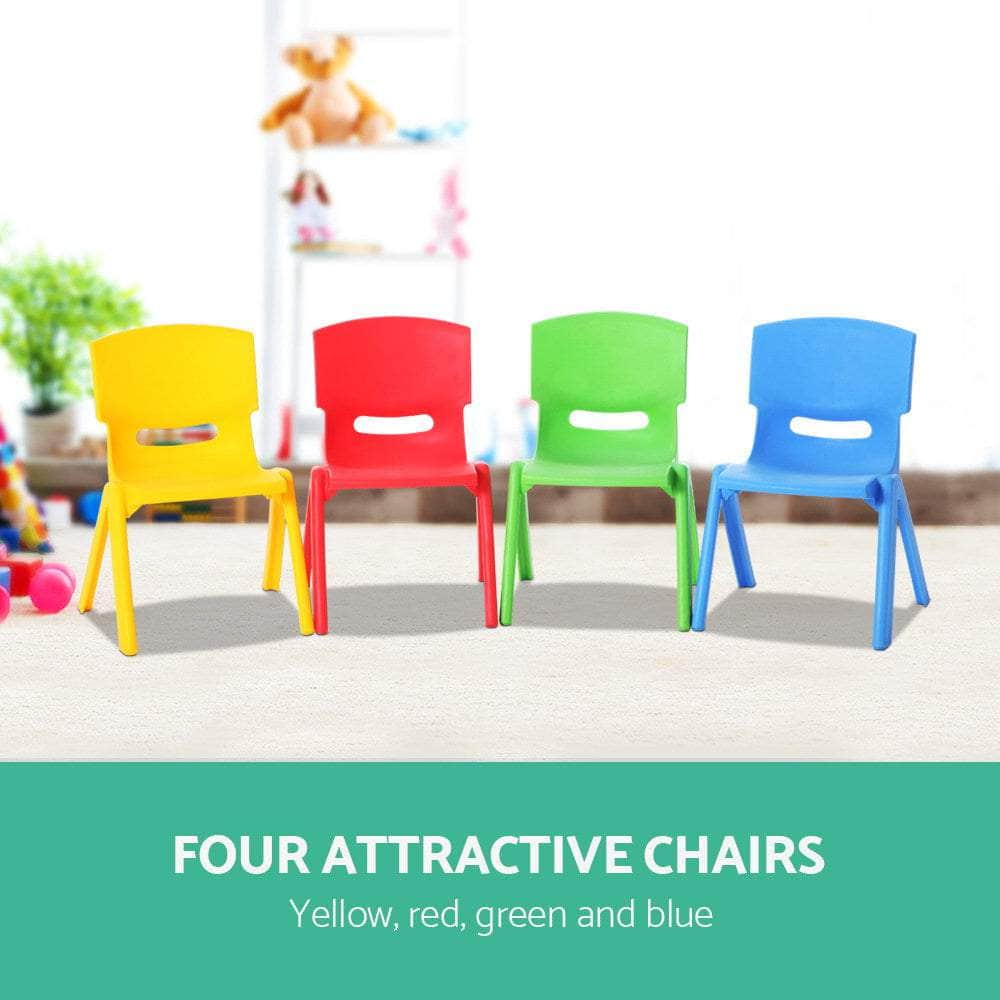 Set of 4 Kids Play Chairs