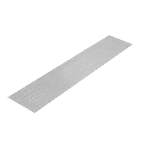 Set of 60 Gutter Guards Aluminium 100x20cm Brush 60M