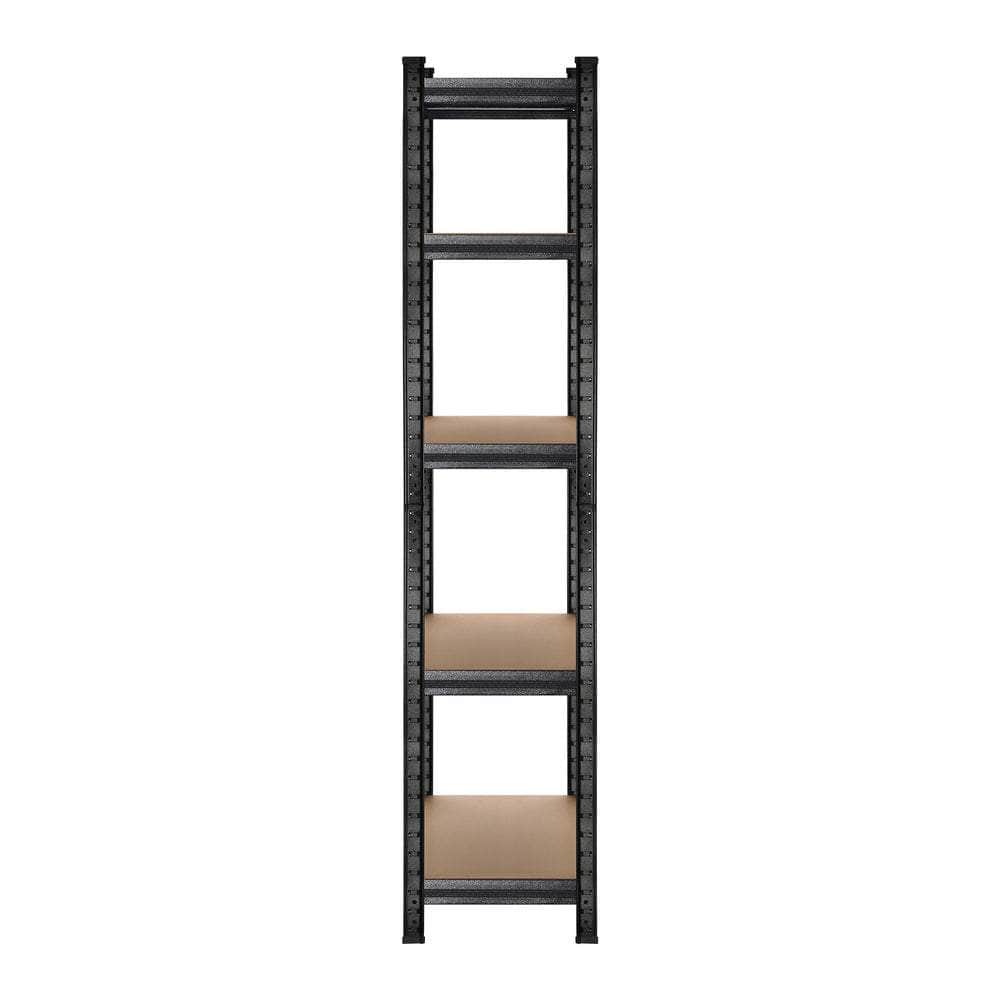Sharptoo Metal Warehouse Rack, 1.8 x 1.8m Storage Racking Garage Shelves Shelving Rack