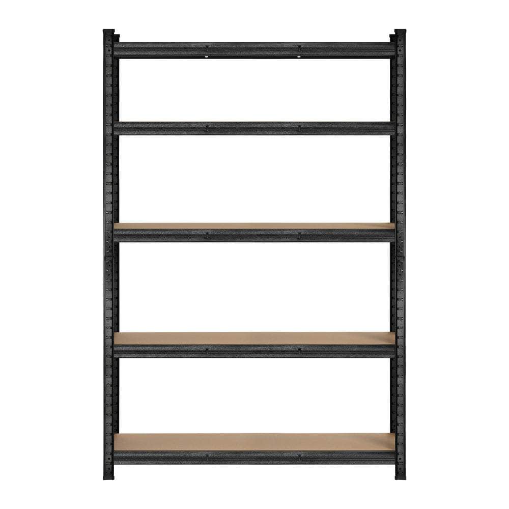 Sharptoo Metal Warehouse Rack, 1.8 x 1.8m Storage Racking Garage Shelves Shelving Rack
