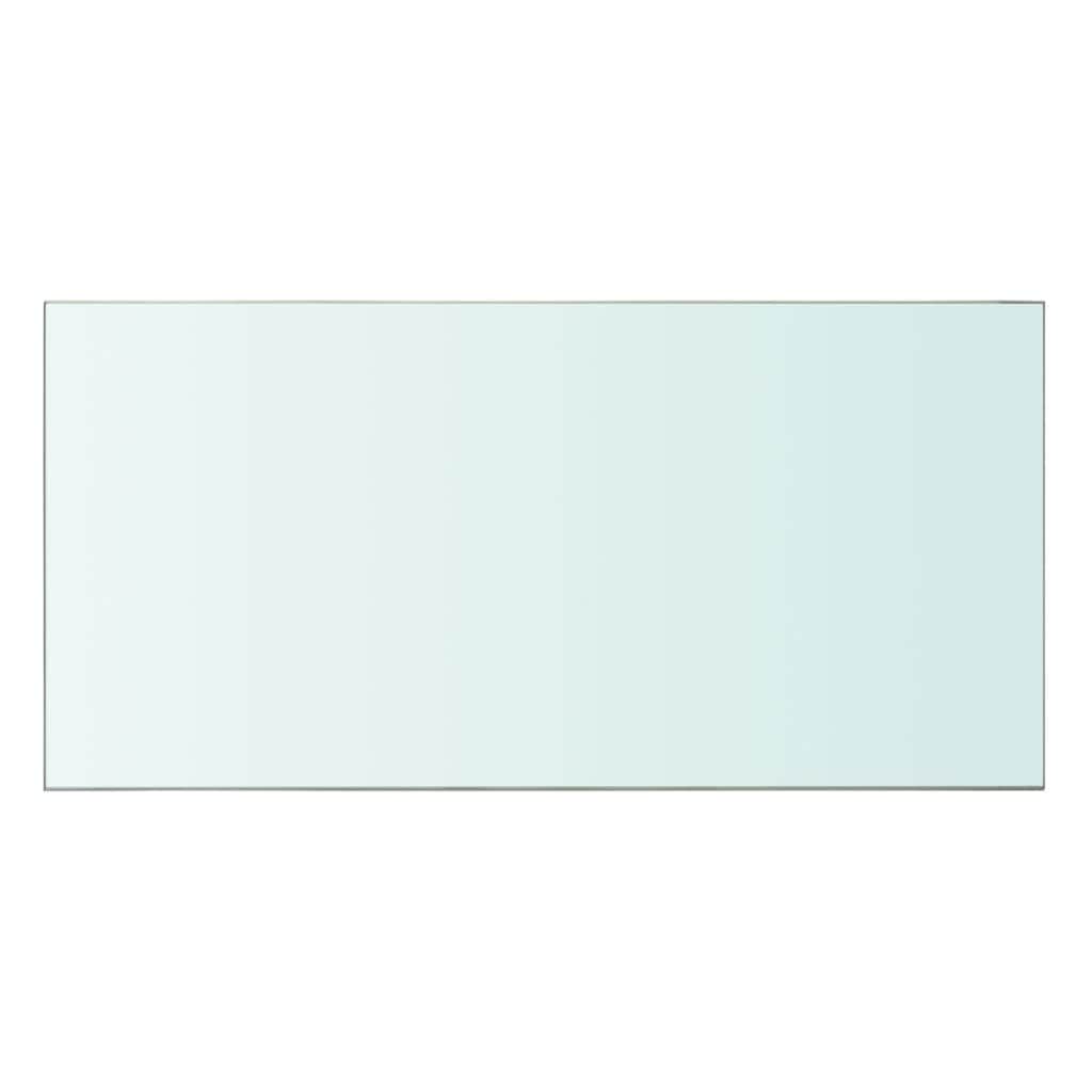 Shelf Panel Glass& Clear