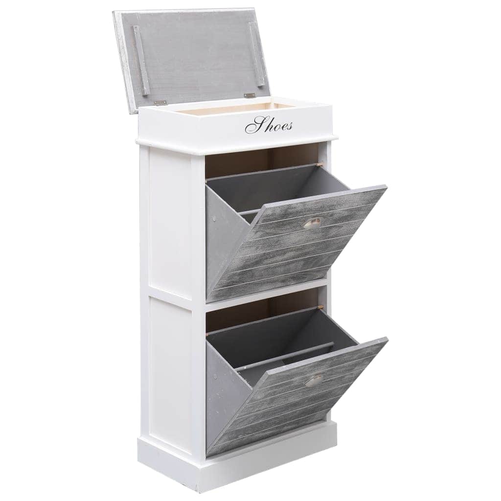 Shoe Cabinet Grey