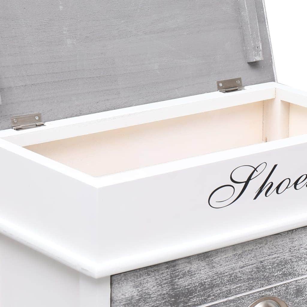 Shoe Cabinet Grey