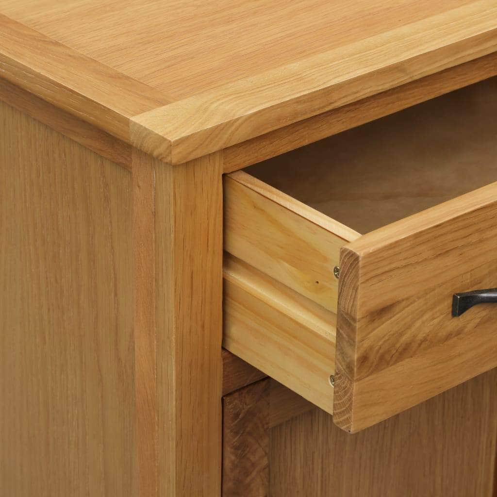 Shoe Cabinet Solid Oak Wood
