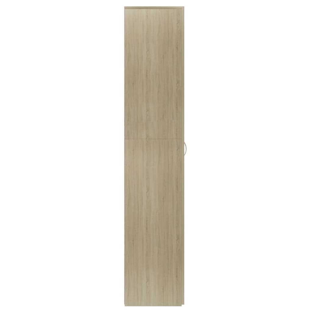 Shoe Cabinet Sonoma Oak Chipboard