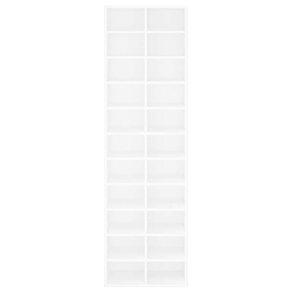 Shoe Cabinet White  Chipboard