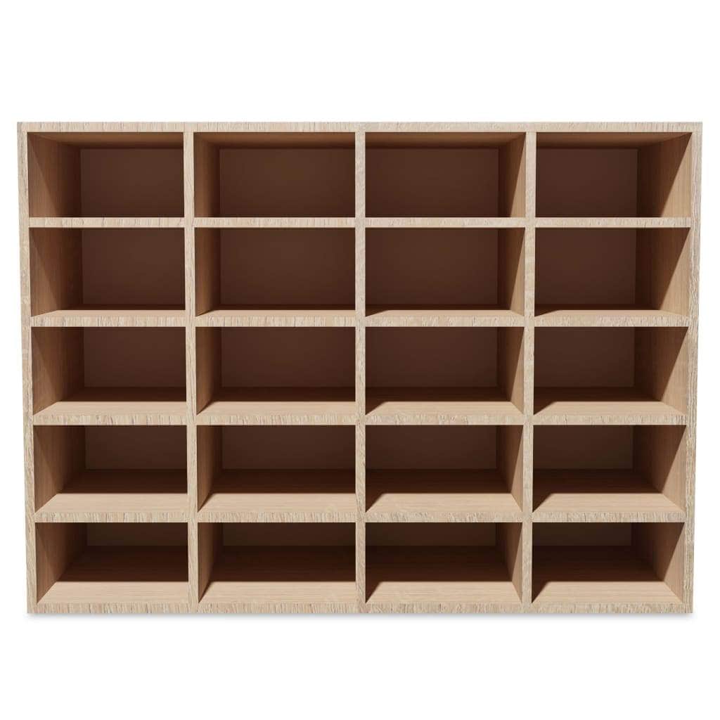 Shoe Rack Chipboard Oak