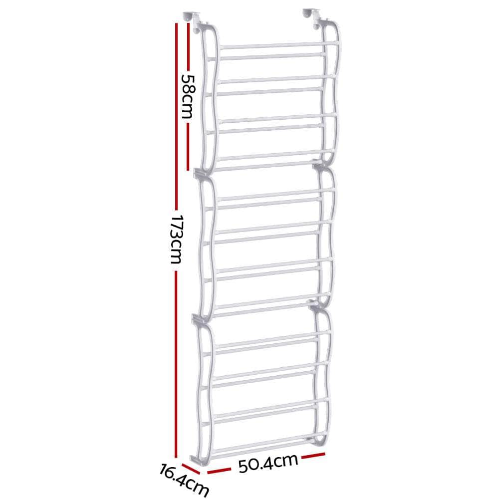 Shoe Rack Hanging Over Door Organiser 24 Pairs Eric
