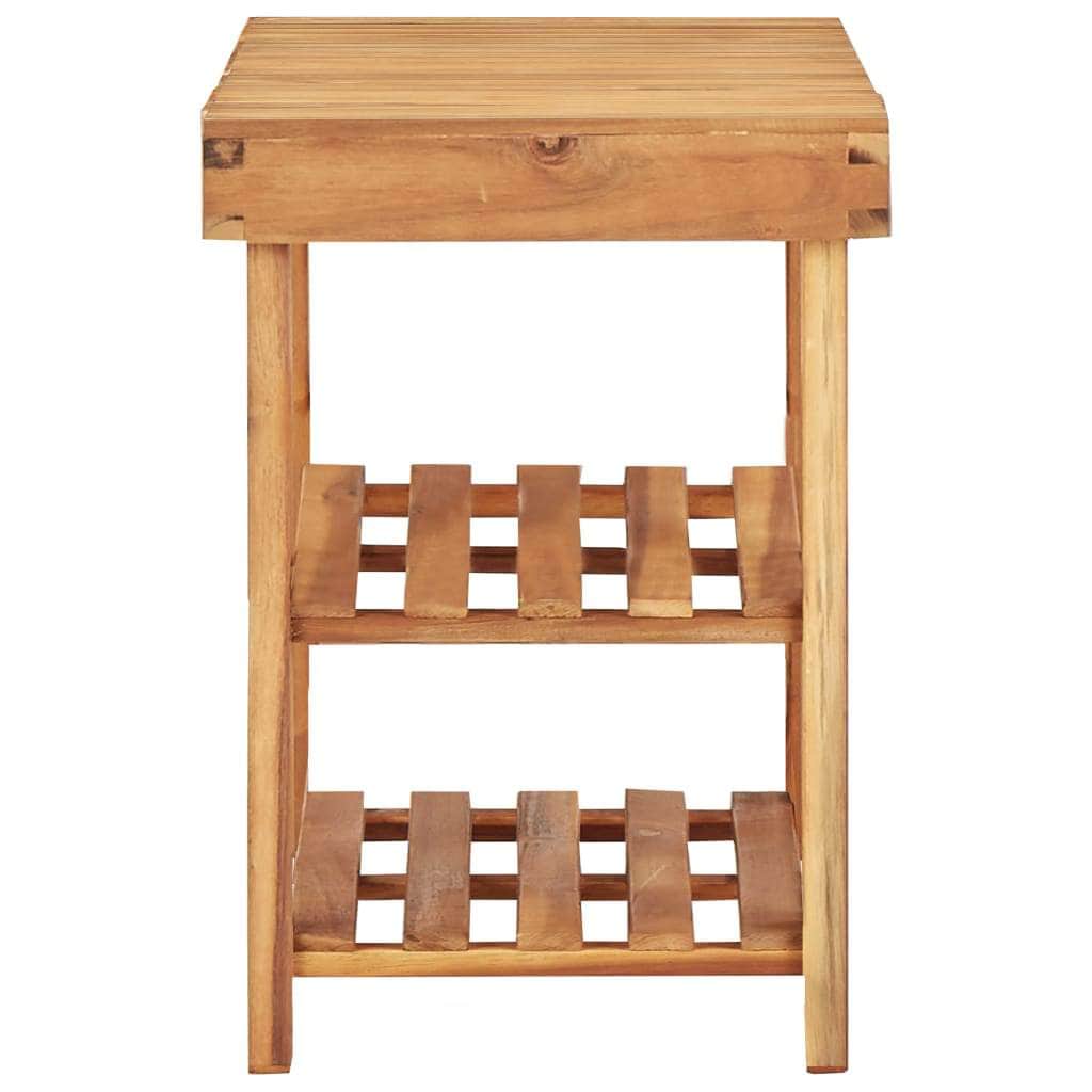 Shoe Rack  Solid Acacia Wood