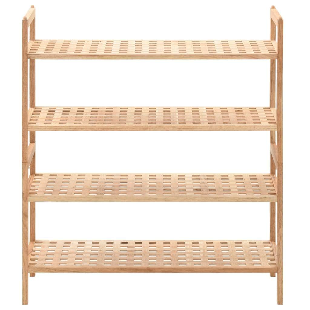 Shoe Rack Solid Walnut Wood
