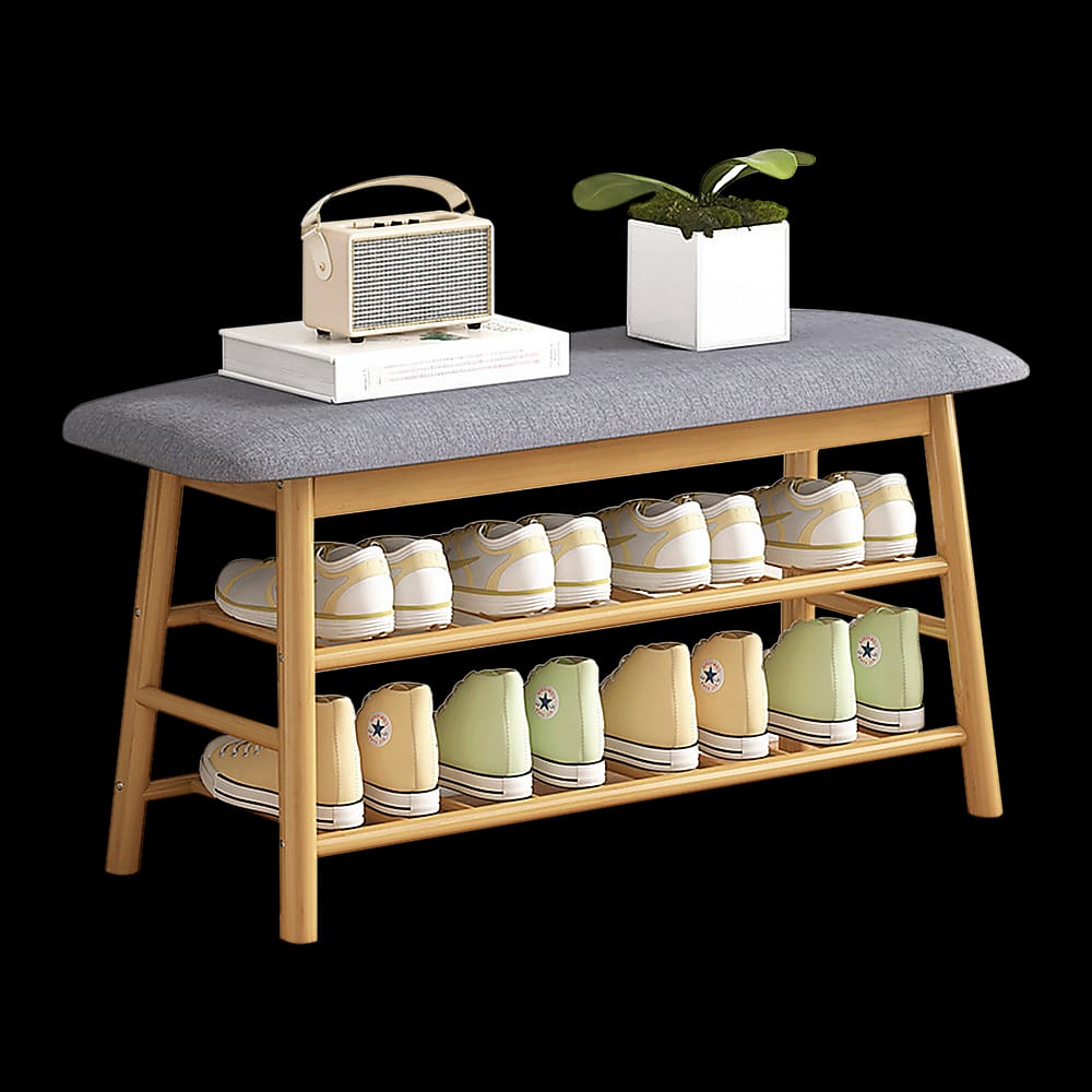 Shoe Stool Storage Rack Cabinet Multifunctional Space Saving, Shoe Storage - photo 17