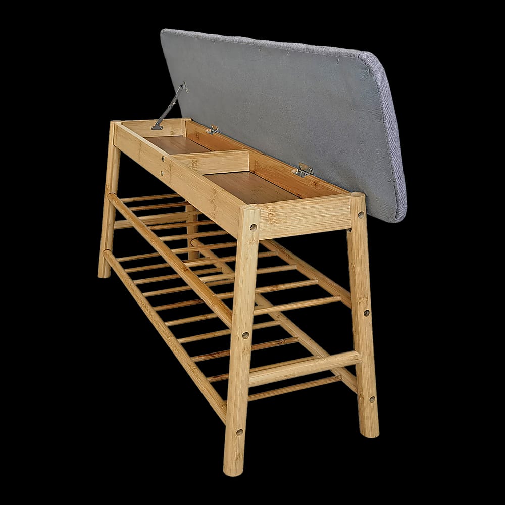 Shoe Stool Storage Rack Cabinet Multifunctional Space Saving - Shoe Storage - photo 19