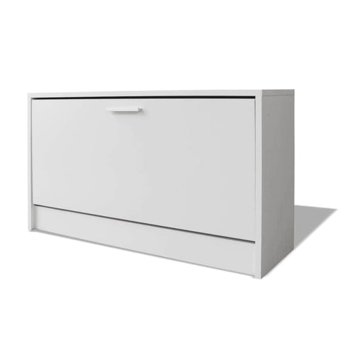 Shoe Storage Bench White