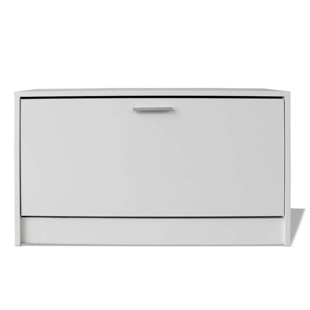 Shoe Storage Bench White