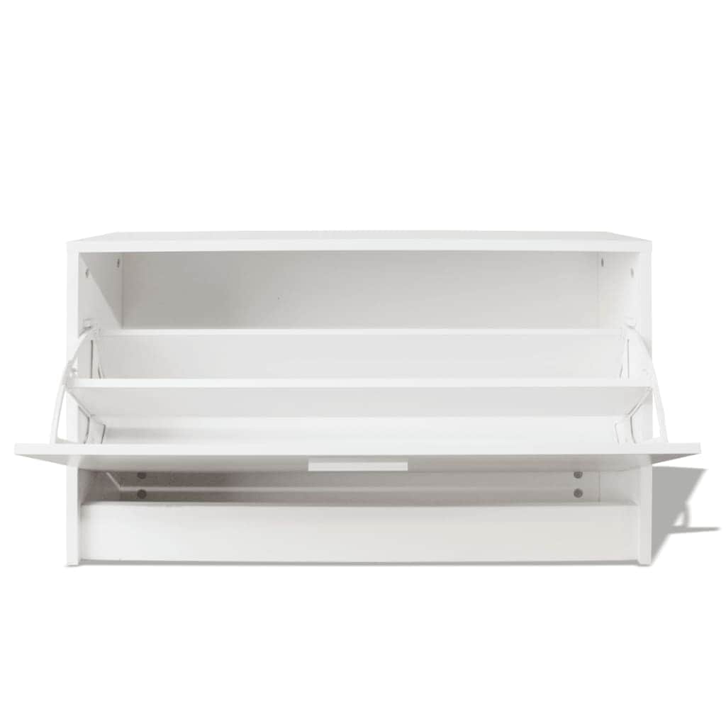 Shoe Storage Bench White
