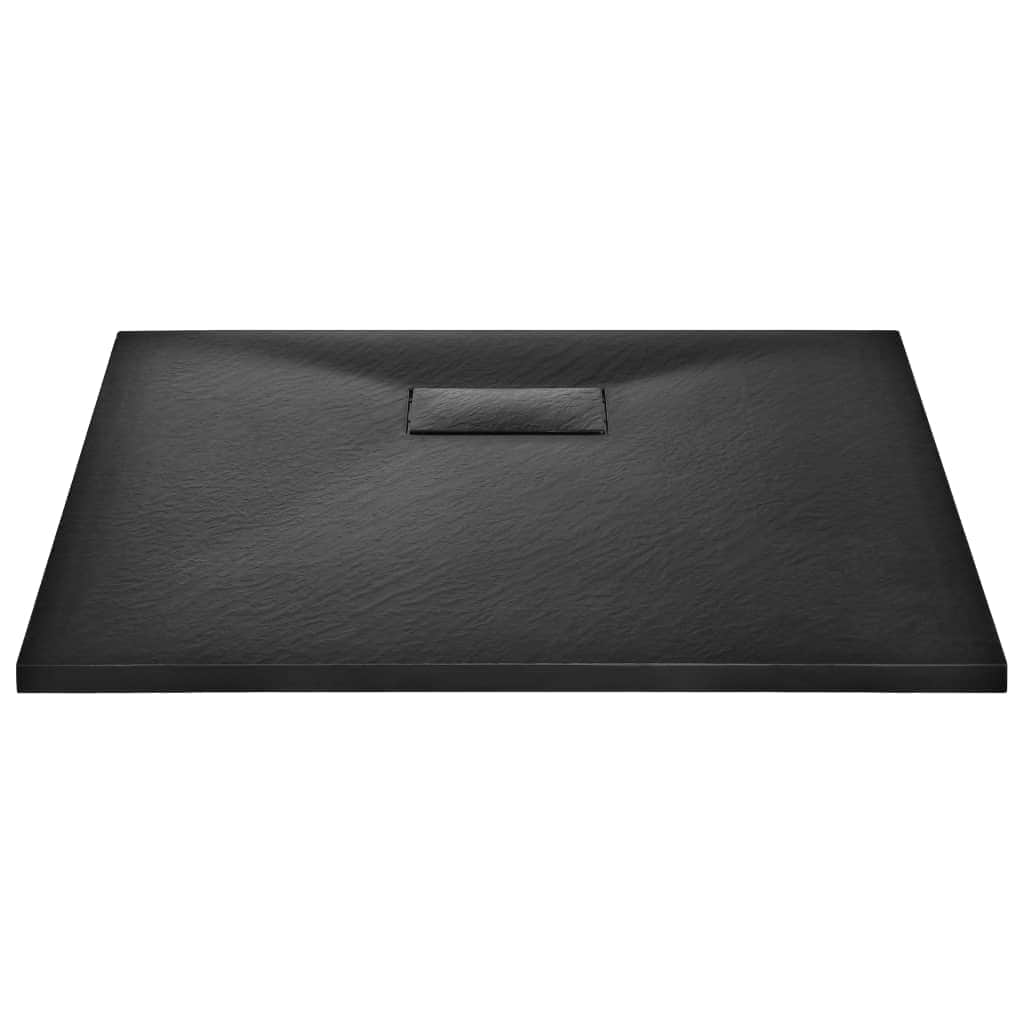 Shower Base Tray SMC Black  L