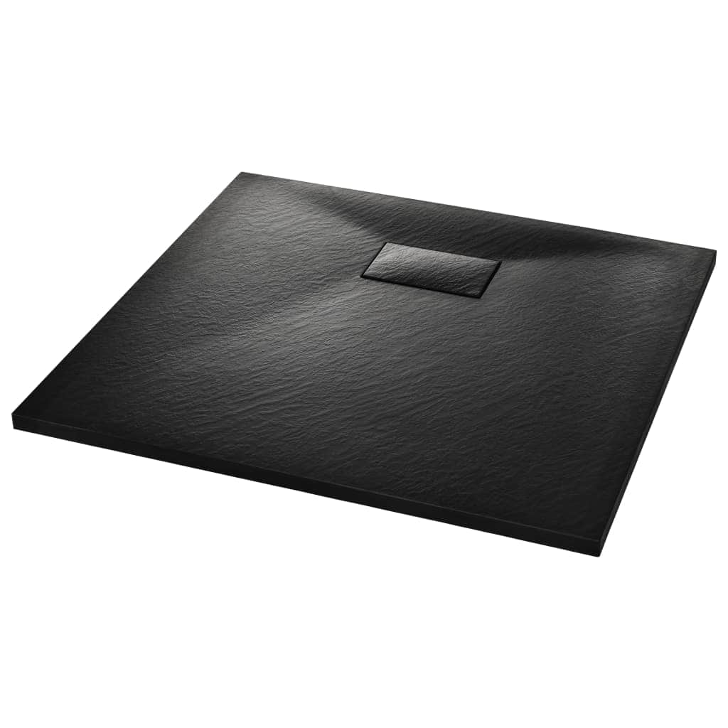 Shower Base Tray SMC Black  L