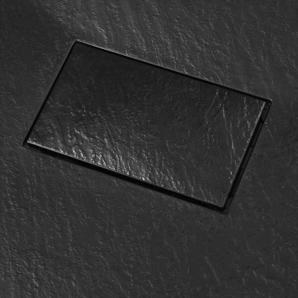 Shower Base Tray SMC Black  L