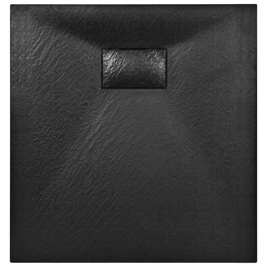 Shower Base Tray SMC Black  L