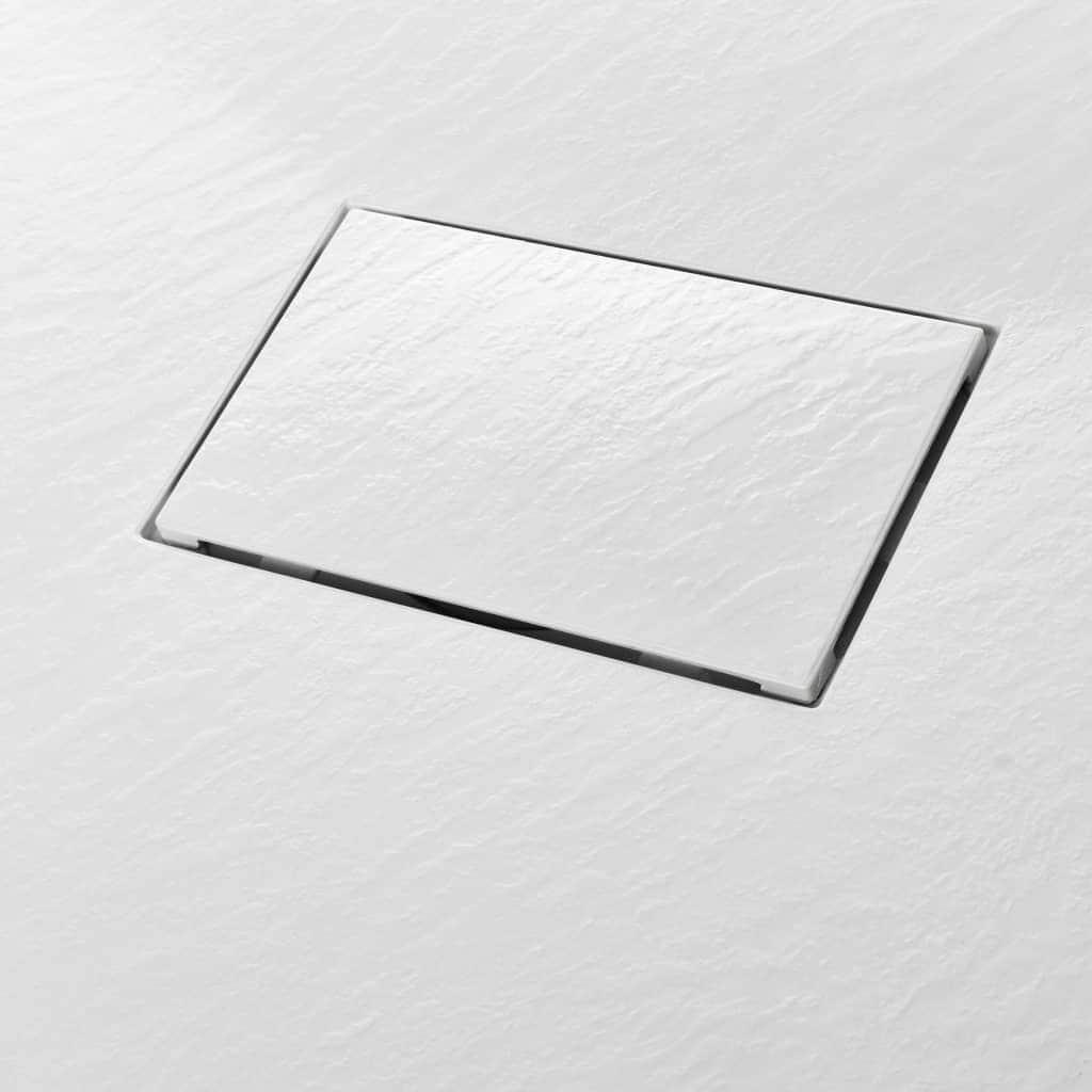 Shower Base Tray SMC White  M