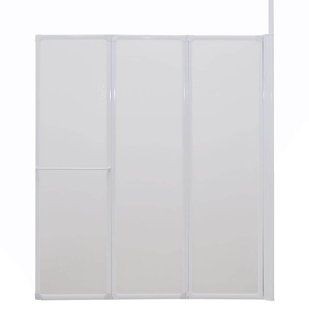 Shower Bath Screen Wall L Shape Panels Foldable