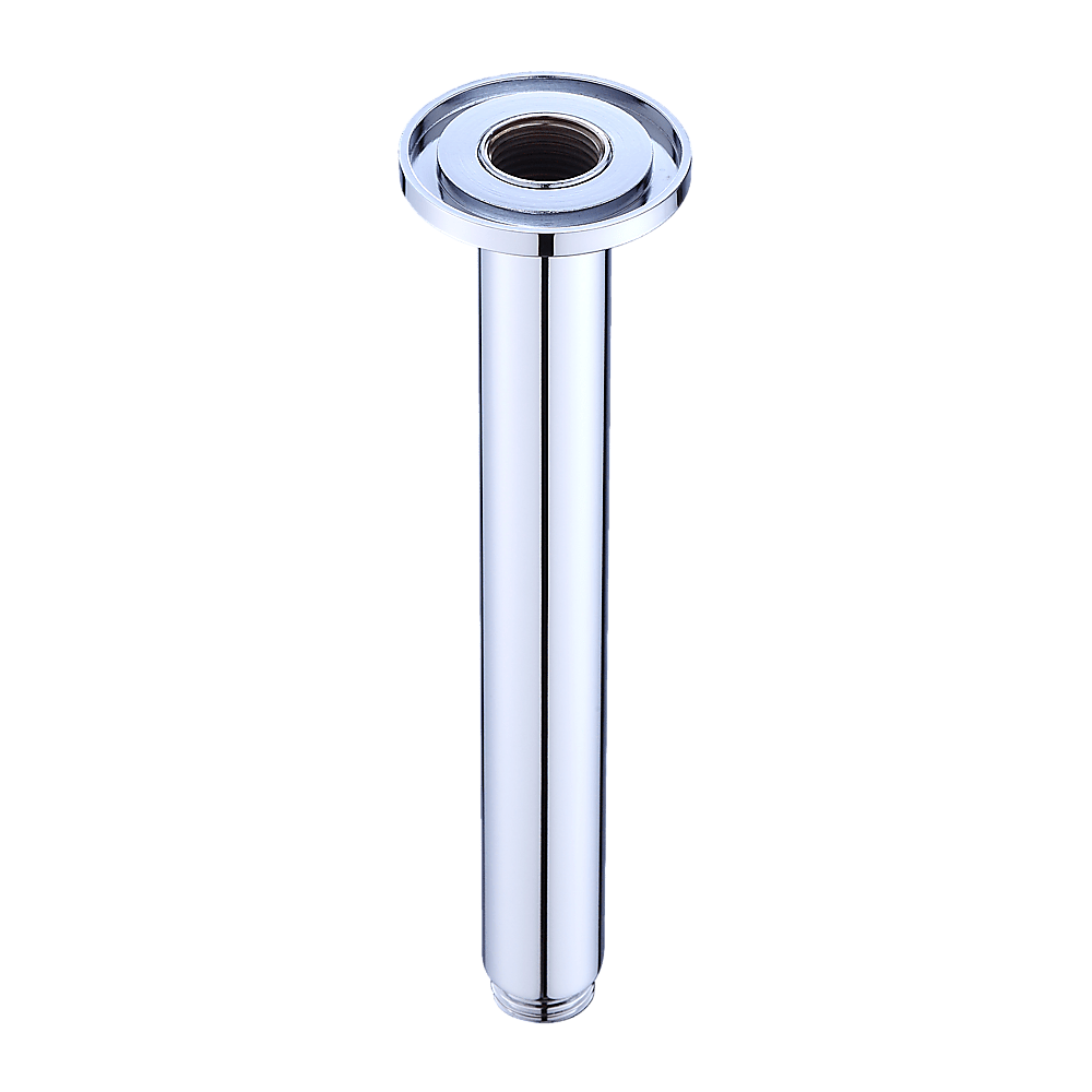 Shower Head Arm Wall Connector Round Bathroom Rainforest ShowerHead