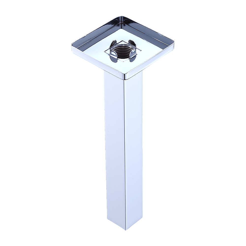 Shower Head Arm Wall Connector Square Bathroom Rainforest ShowerHead