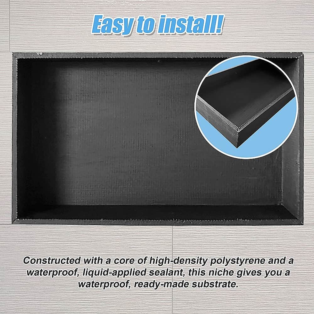 Shower Niche - 350 X 600 X 92Mm Prefabricated Wall Bathroom Renovation