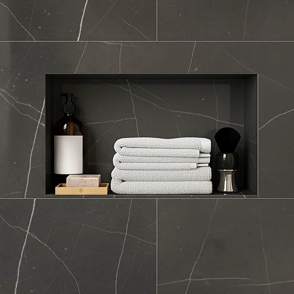 Shower Niche - 350 X 600 X 92Mm Prefabricated Wall Bathroom Renovation