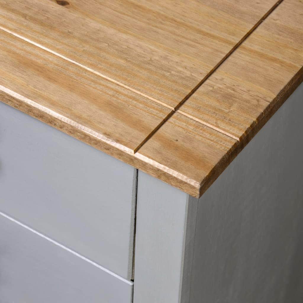 Side Cabinet Grey Pine Panama Range