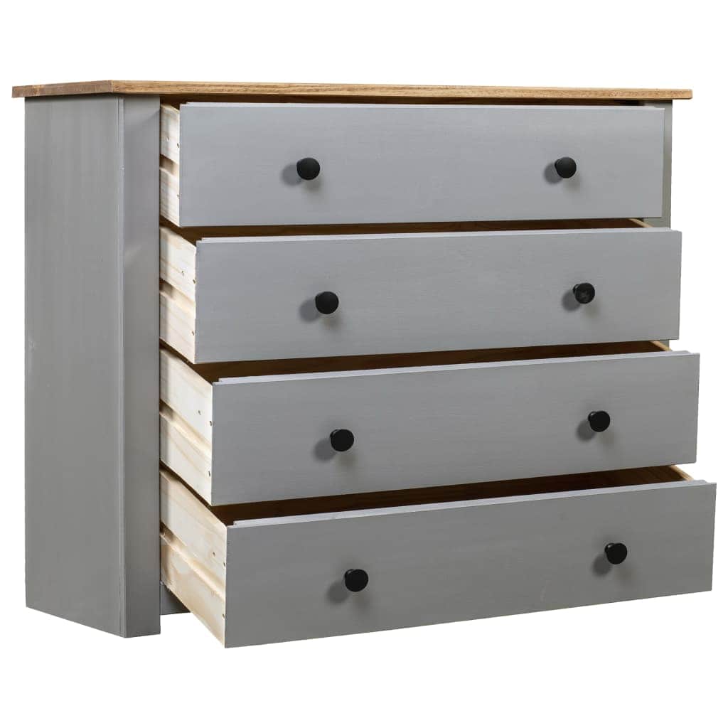 Side Cabinet Grey Pine Panama Range