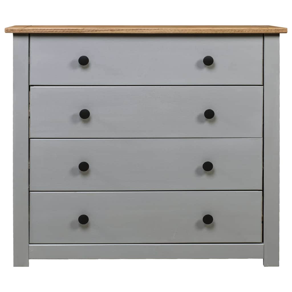 Side Cabinet Grey Pine Panama Range
