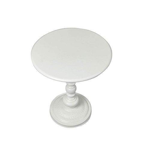 Side Table Bedside Table Vintage White