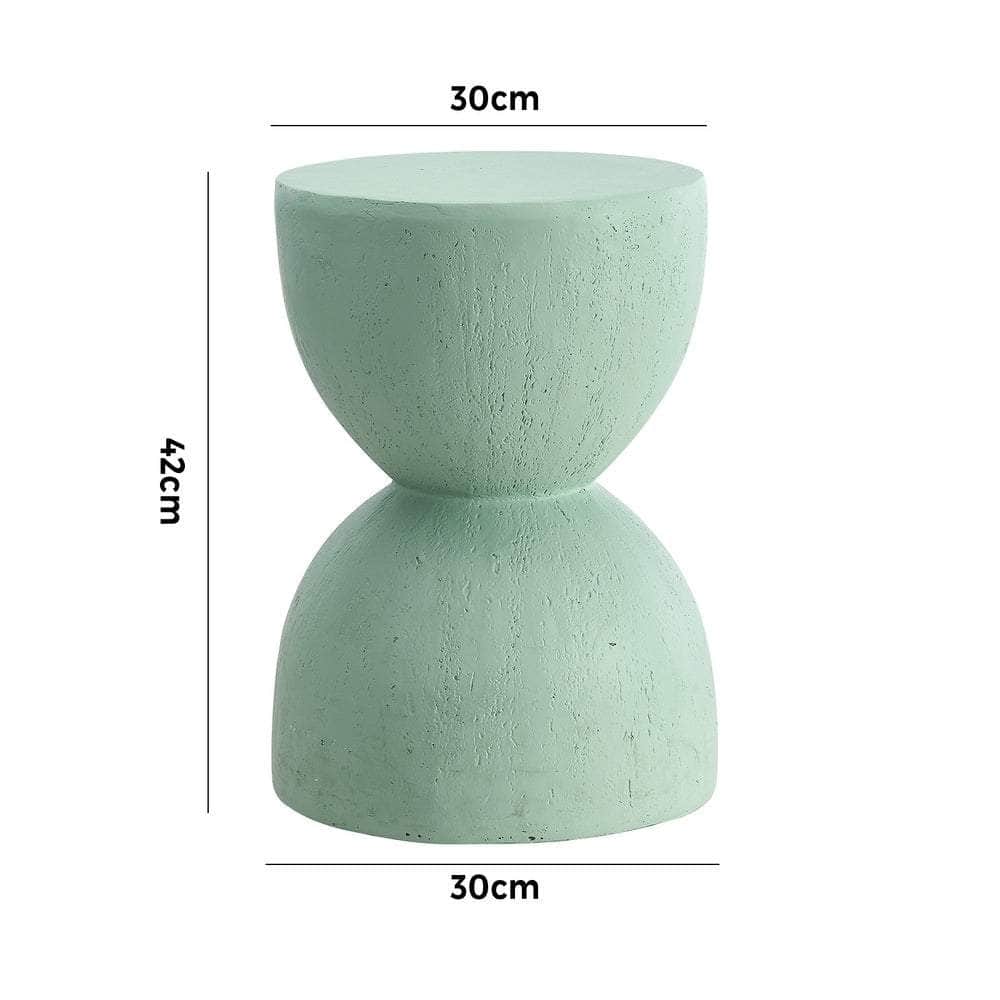 Side Table Coffee Tables Stand Stone Green