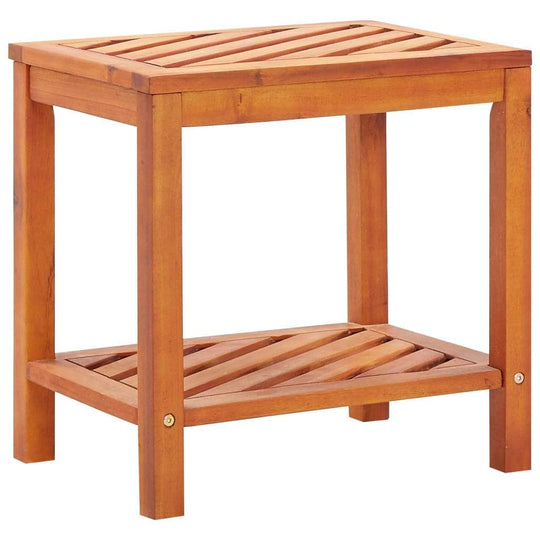 Side Table Solid Acacia Wood - Simple deals