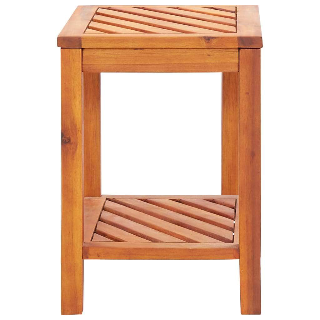 Side Table Solid Acacia Wood - Simple deals