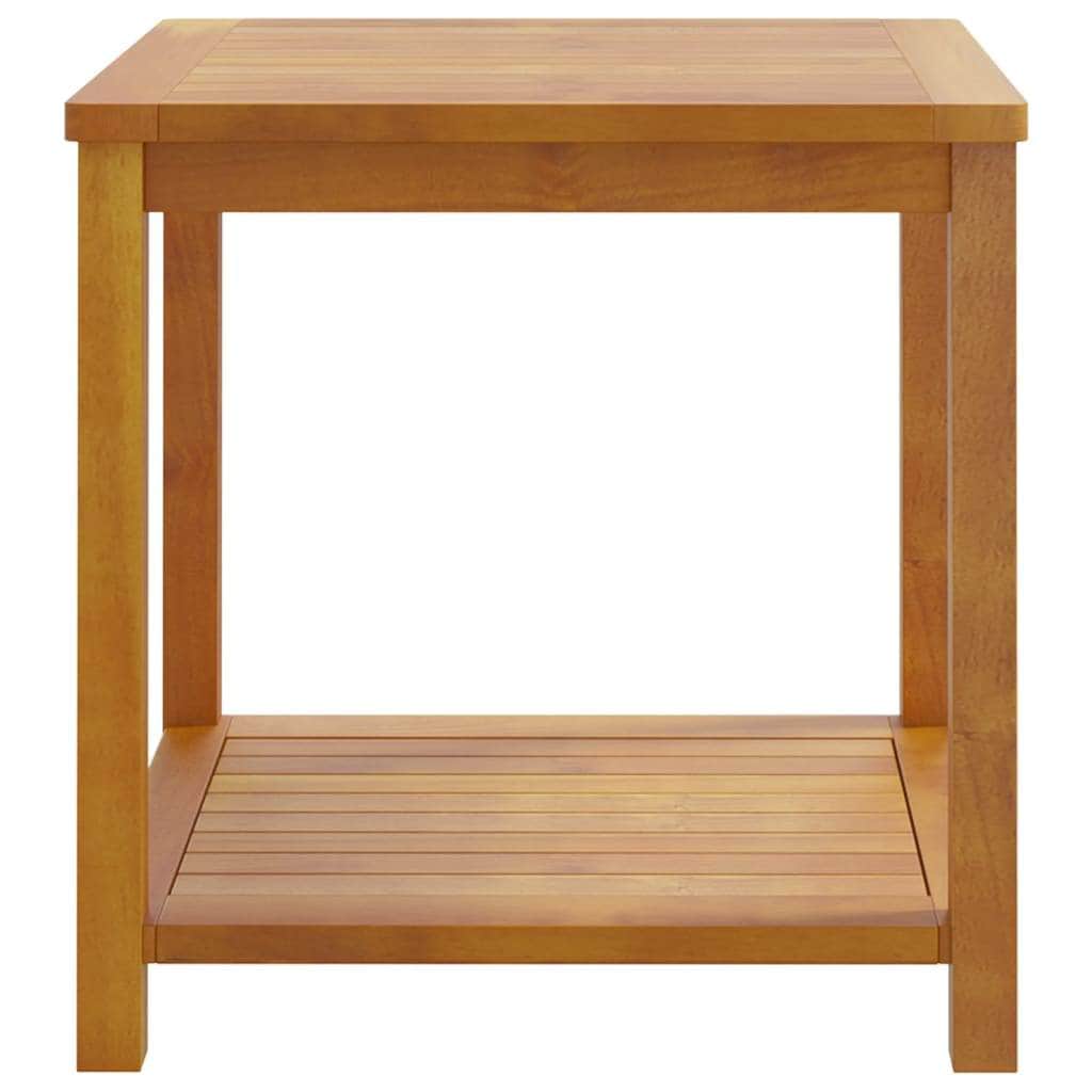 Side Table Solid Acacia Wood - Brown - Simple deals