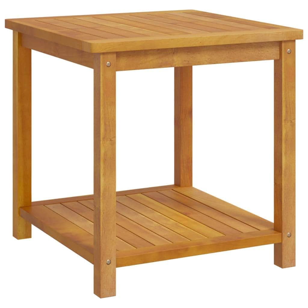 Side Table Solid Acacia Wood - Brown - Simple deals