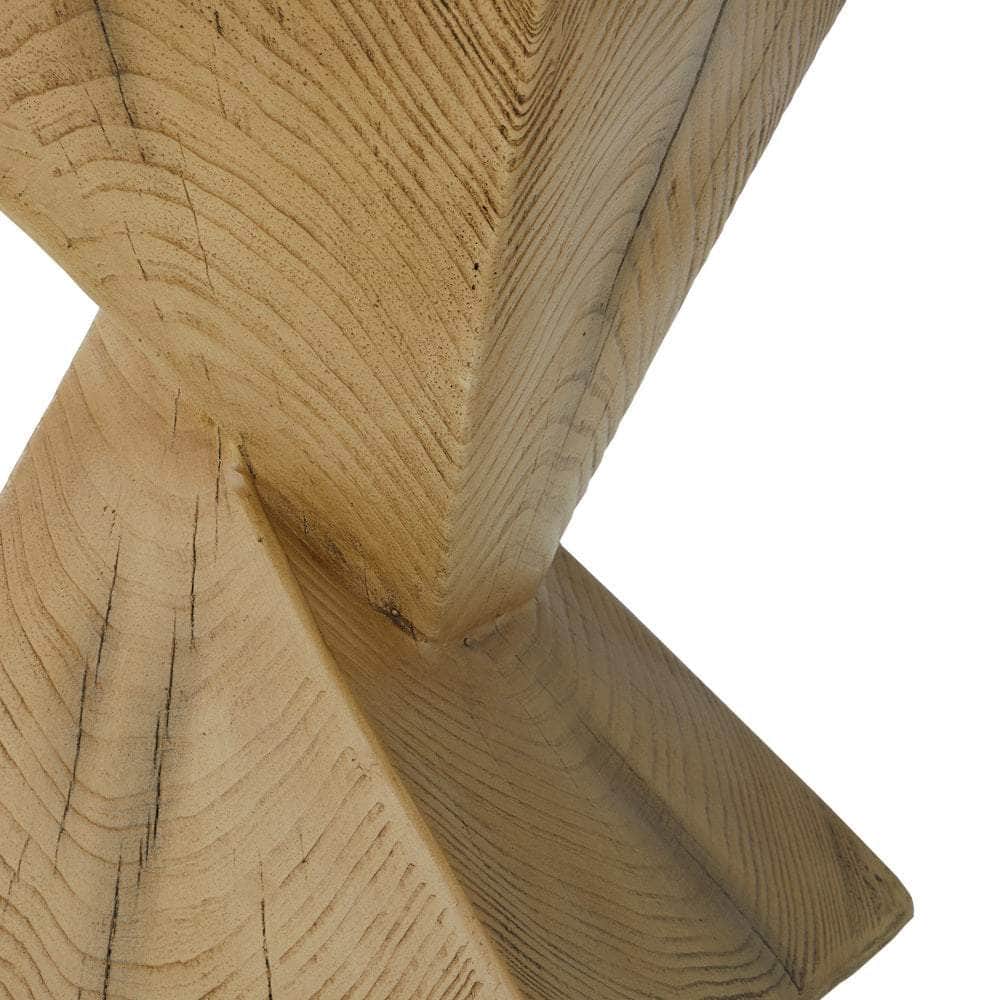 Side Table Terrazzo Concrete White/Natural/Black