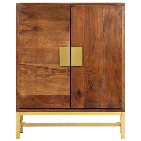 Sideboard 2 Doors Acacia Wood