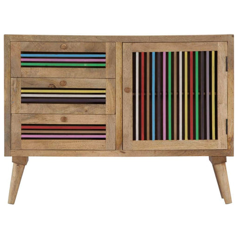 Sideboard 3 Drawers Solid mango wood