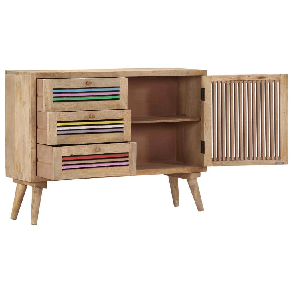 Sideboard 3 Drawers Solid mango wood
