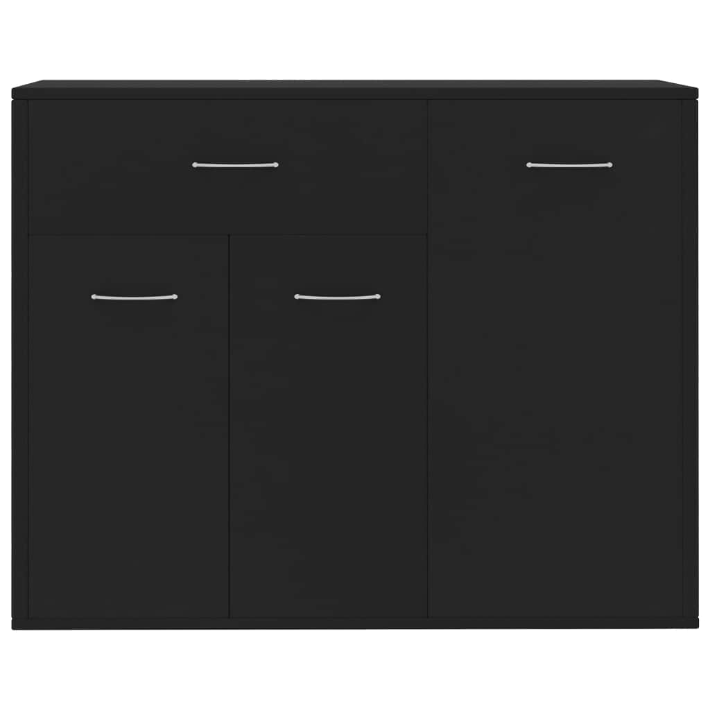 Sideboard Black, Chipboard