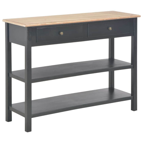 Sideboard Black MDF