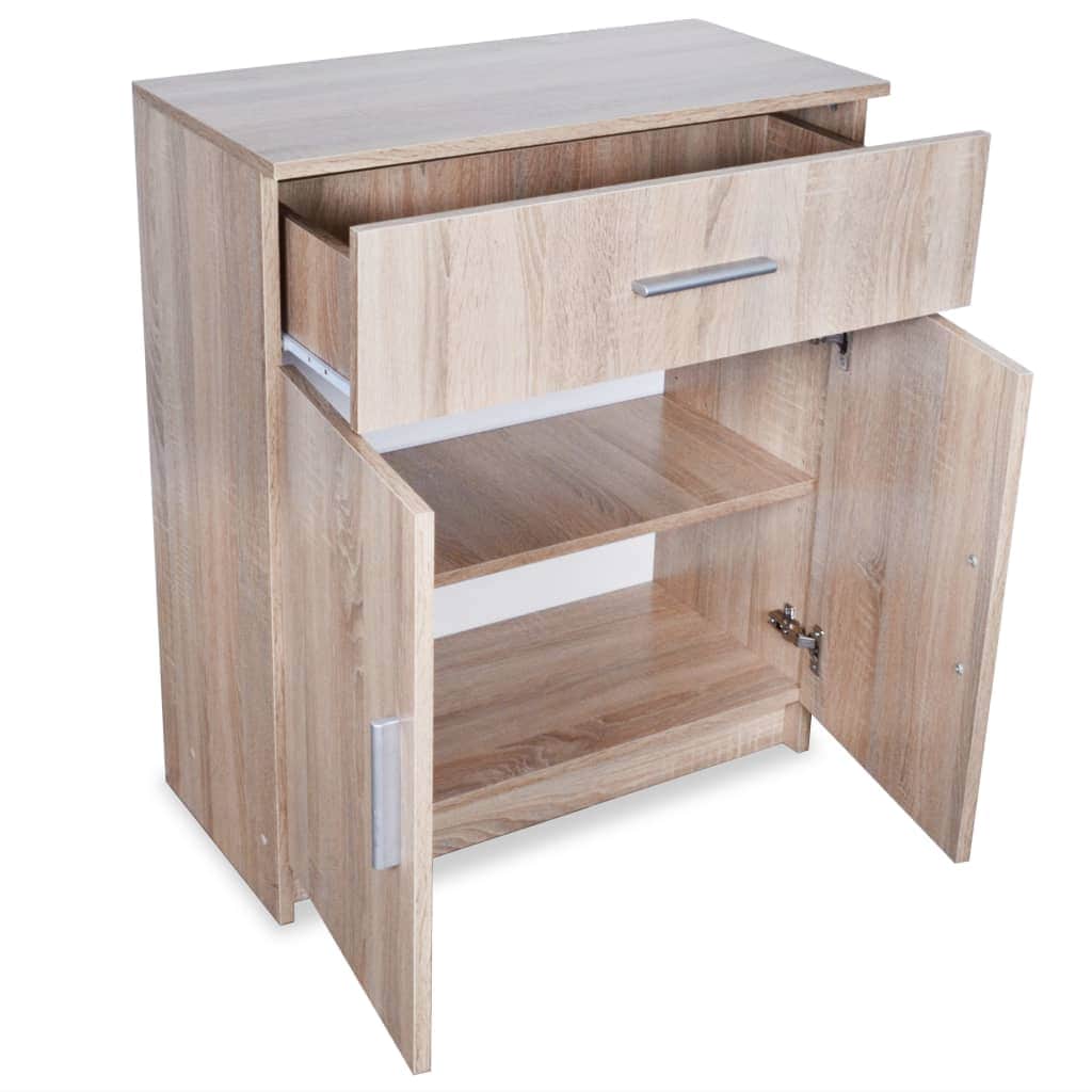 Sideboard Chipboard Durable Oak