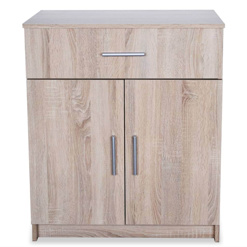 Sideboard Chipboard Durable Oak