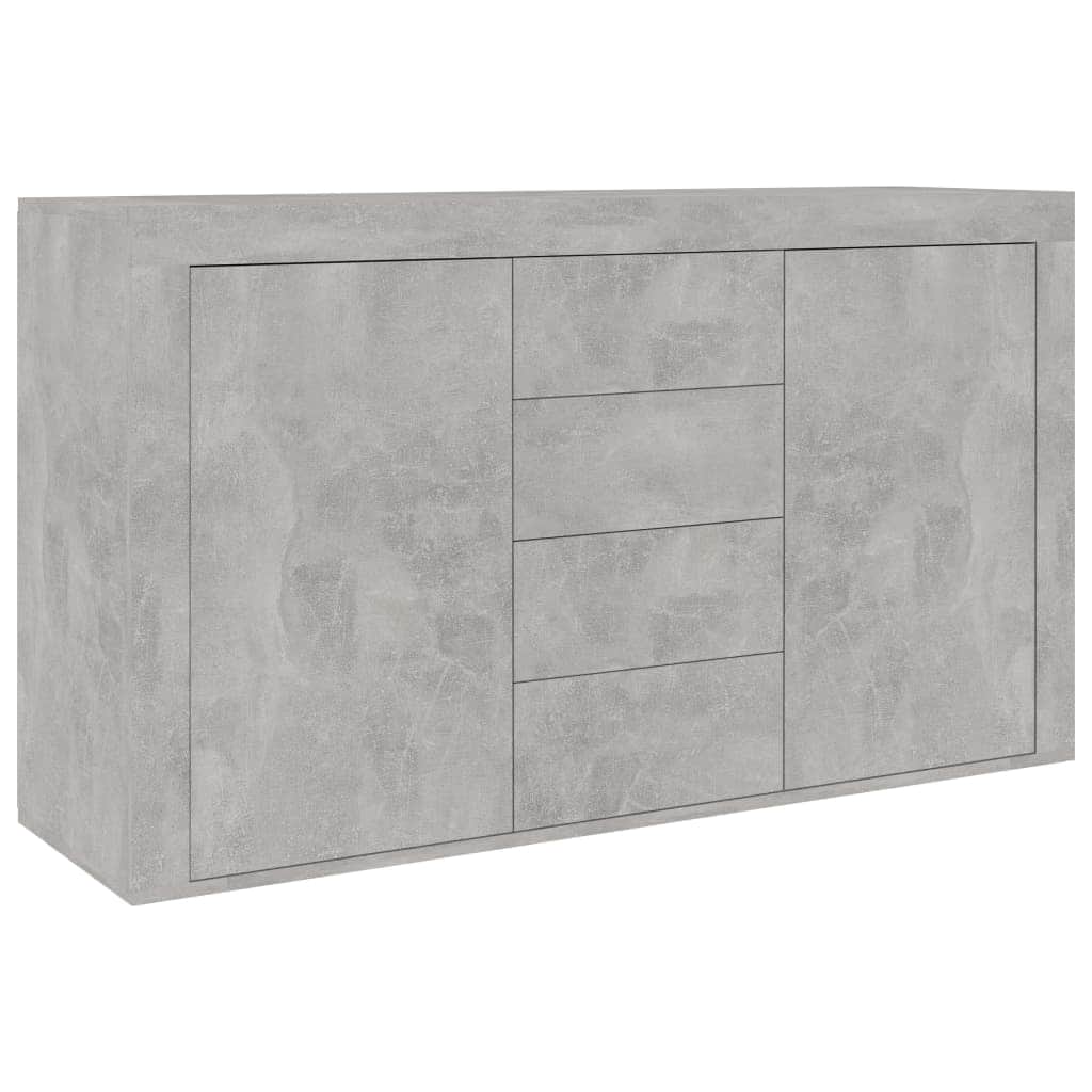Sideboard Concrete Grey Chipboard