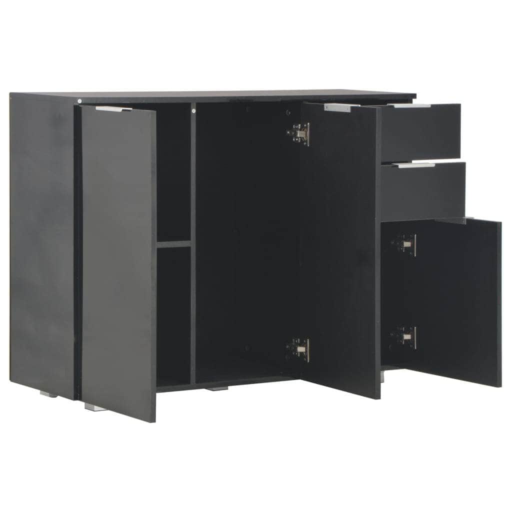 Sideboard High Gloss Black - Simple deals