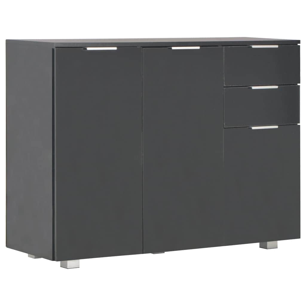 Sideboard High Gloss Black - Simple deals