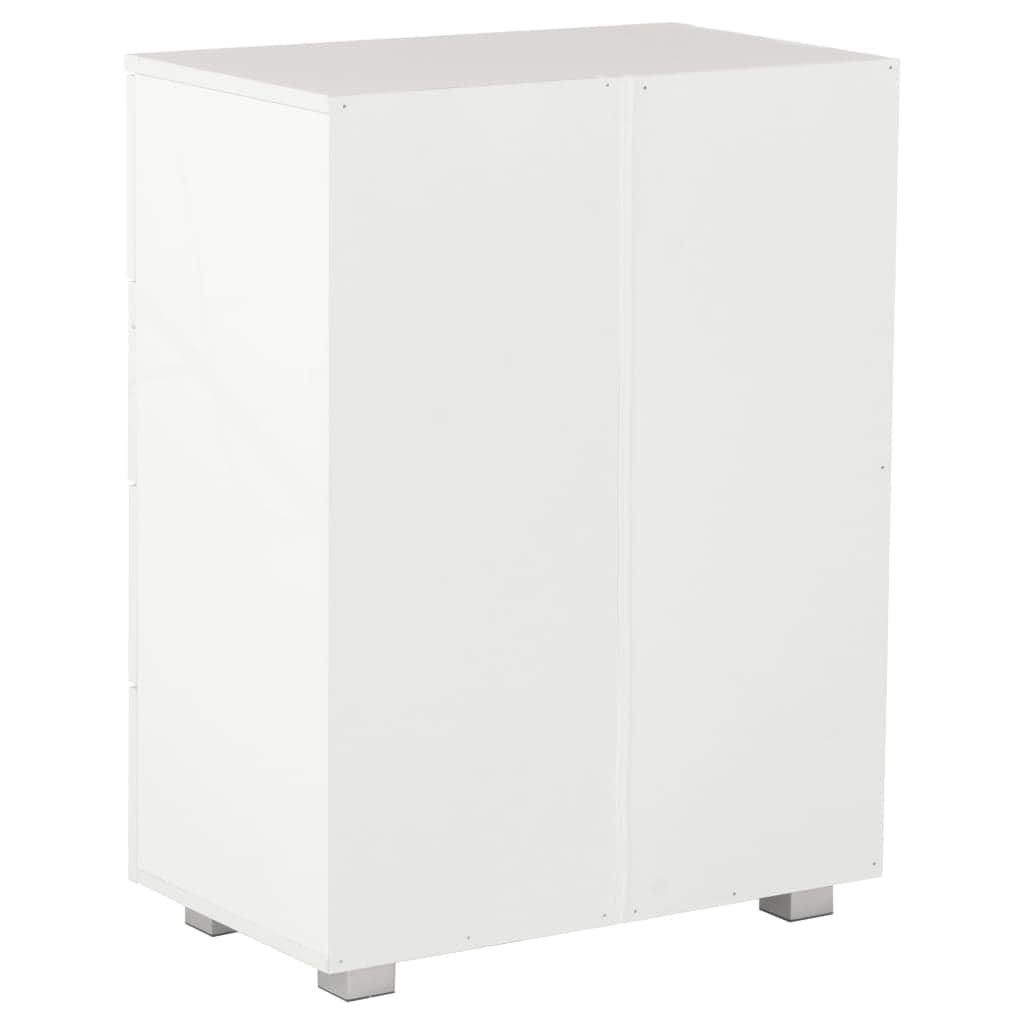 Sideboard High Gloss Chipboard White - Simple deals